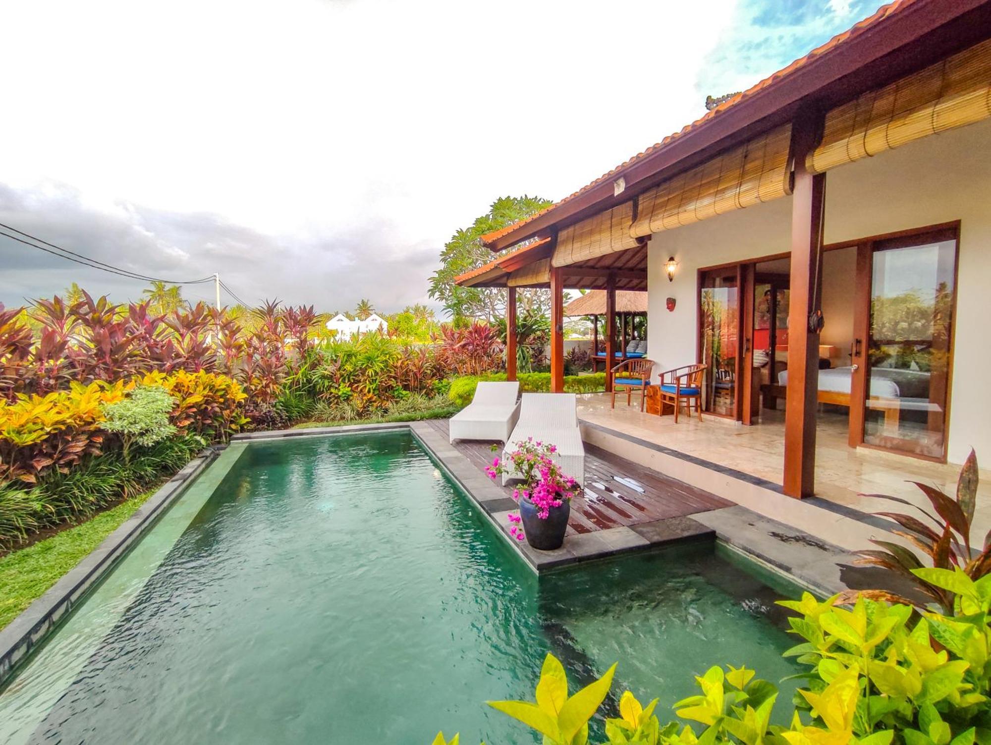 Villa Maya Ubud, Peaceful Rice Field View Exteriér fotografie